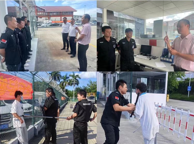 南聯(lián)?？诜止鹃_展百日安全競(jìng)賽活動(dòng)